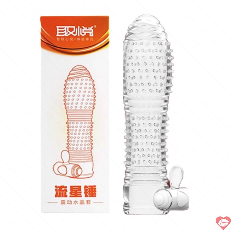 Bao cao su đôn dên rung Aichao cam kích thích 