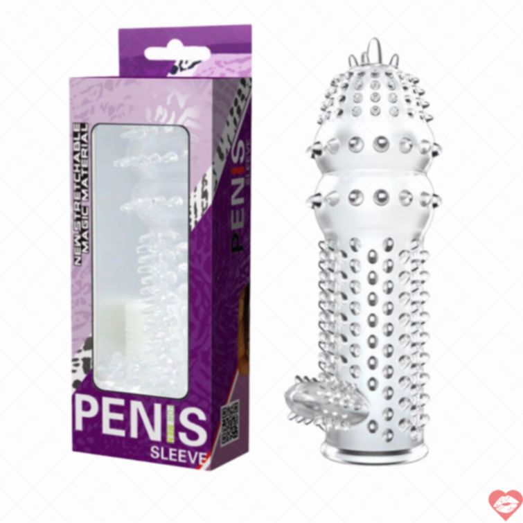 Bao đôn dên Baile Crytal Sleeve nhiều gai kích thích 