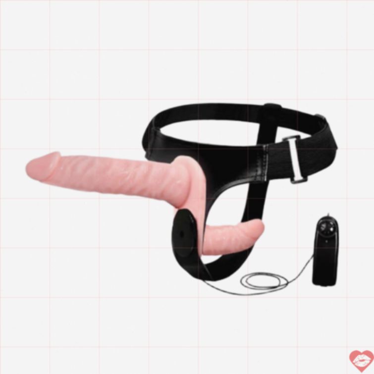 Strap on 2 đầu Baile dây đeo rung kích thích 