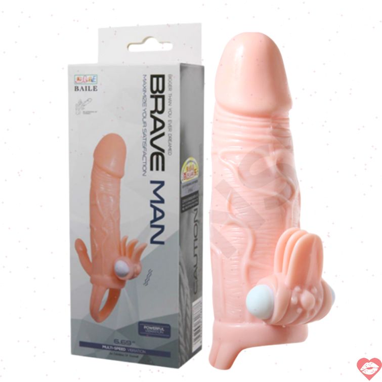 Bao đôn rung Baile Braveman 6.69 inch cực sướng 