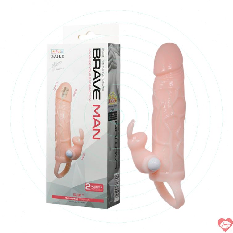 Bao đôn rung Braveman 2 đầu tăng khoái cảm cặp đôi 
