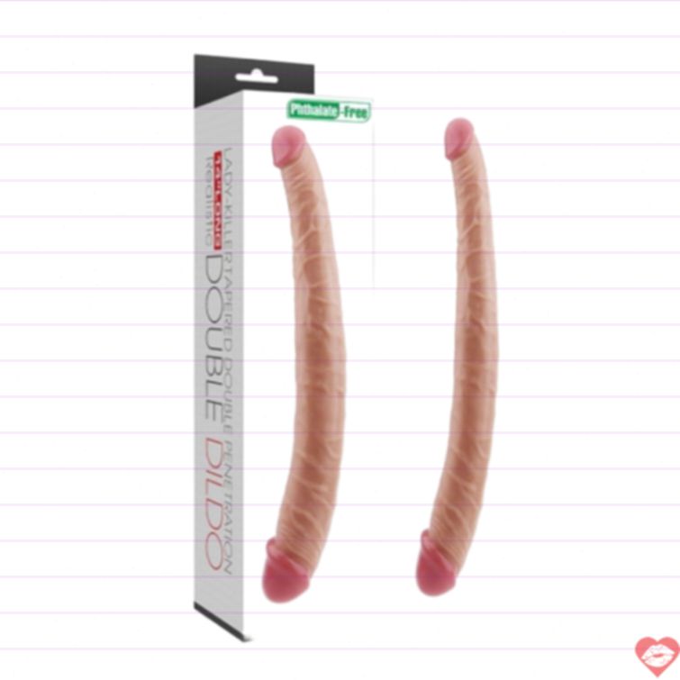 Dương vật giả 2 đầu Lovetoy cho cặp đôi 