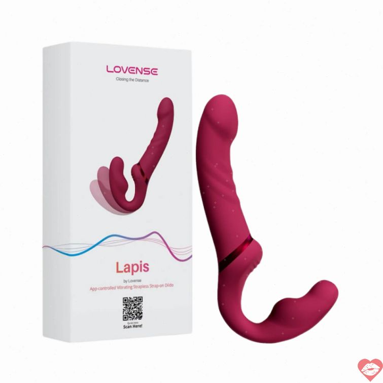 Cu giả 2 đầu Lovense Lapis rung đa chế độ 