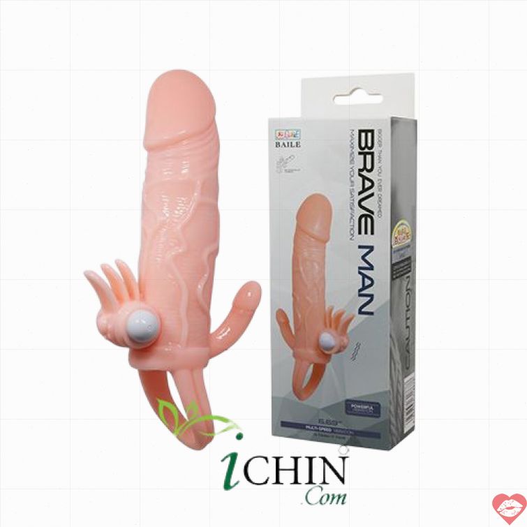 Bao đôn dên Brave Man rung kép cực sướng 