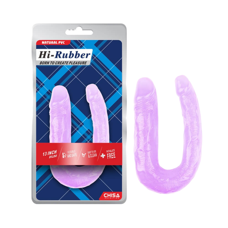 Cung cấp Dương vật giả 2 đầu Chisa Hi-Rubber 13 Inch Tím  giá sỉ 