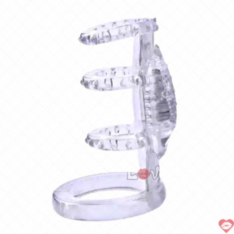 Khúc đôn dương vật 3 vòng rung tăng khoái cảm 