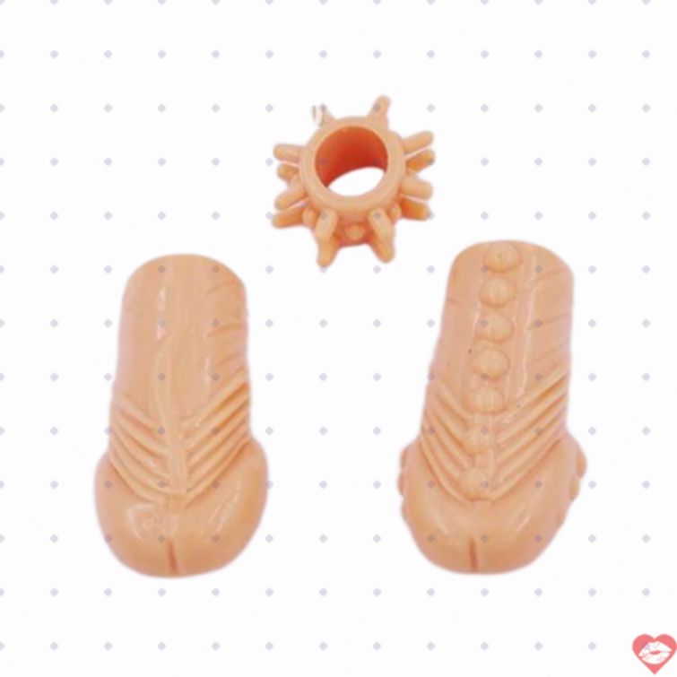 Bộ đôn silicon kèm vòng gai tăng cương lâu hơn 