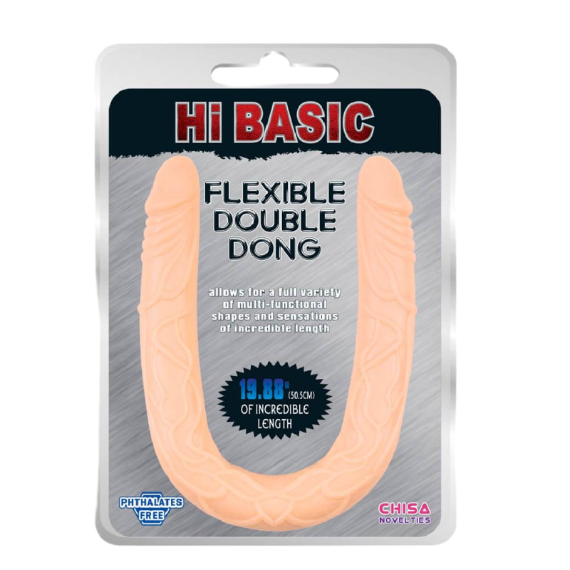  Cửa hàng bán Dương vật giả 2 đầu Chisa Hi Basic Flexible Dong  loại tốt 