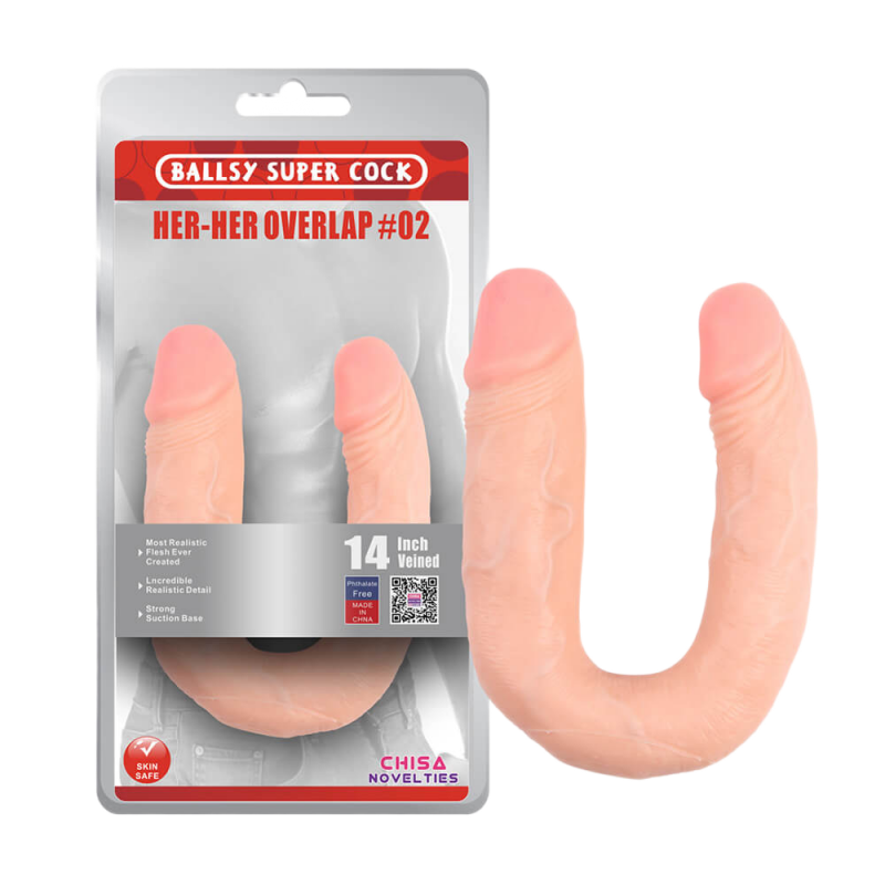  Kho sỉ Dương vật giả 2 đầu Chisa Her-Her Overlap #02 giá rẻ 