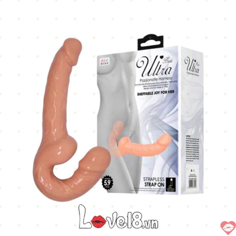 Strap on 2 đầu Baile kích thích mạnh cho cặp đôi 