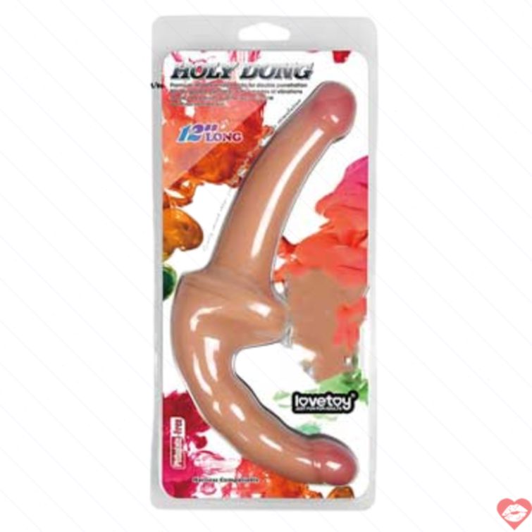 Dương vật silicon hai đầu Lovetoy cho cặp đôi nữ 