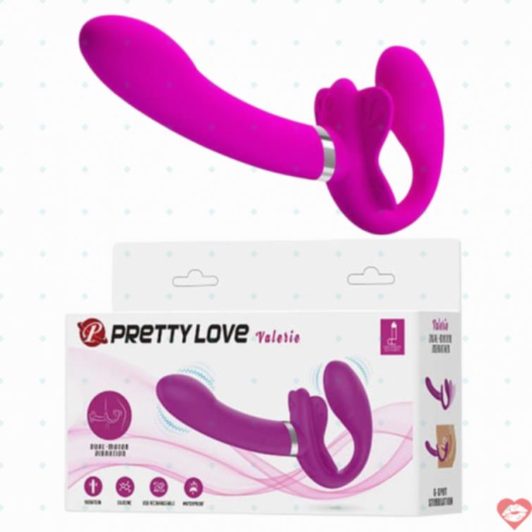 Dương vật 2 đầu PrettyLove Valerie rung đa chế độ 