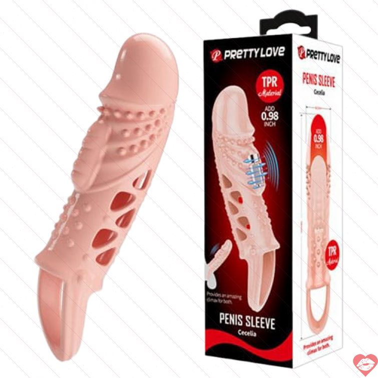 Bao đôn dên Prettylove rung gai tăng khoái cảm 