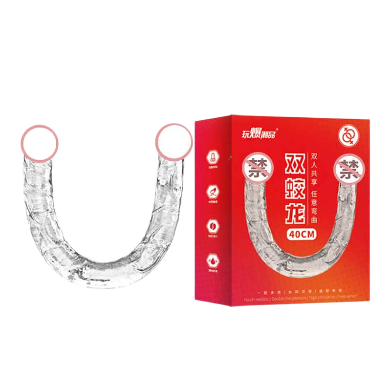  Bỏ sỉ Dương Vật Giả 2 Đầu Trong Suốt 40cm  hàng xách tay 