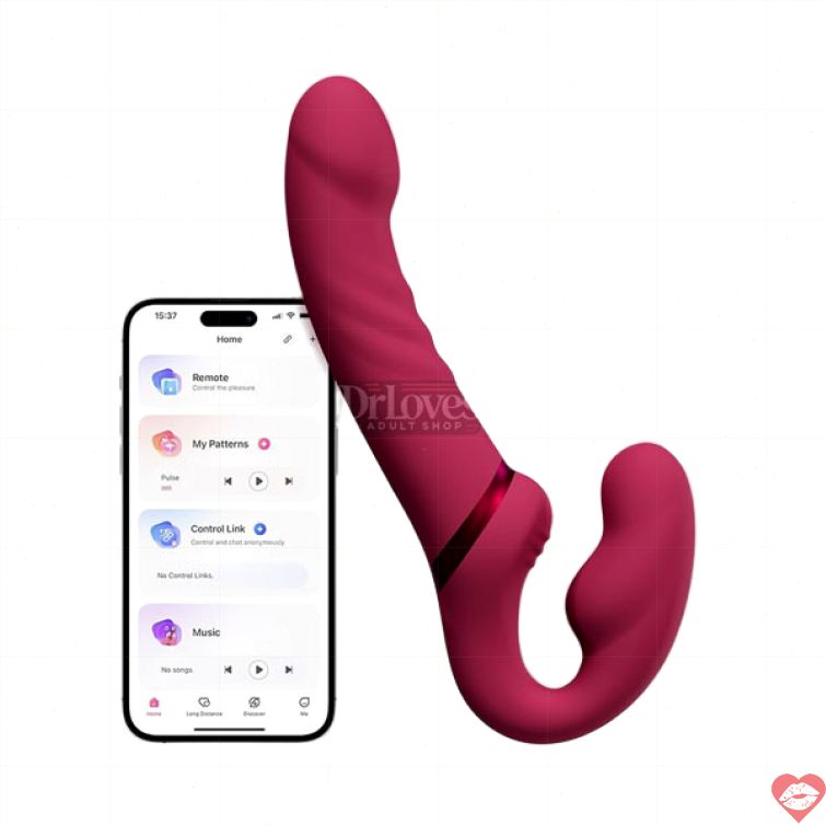 Dildo 2 đầu Lovense Lapis điều khiển app rung cực mạnh 