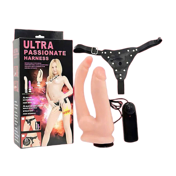  Giá sỉ Dương vật dây đeo 2 đầu Ultra Passionate Harness có rung  mới nhất 