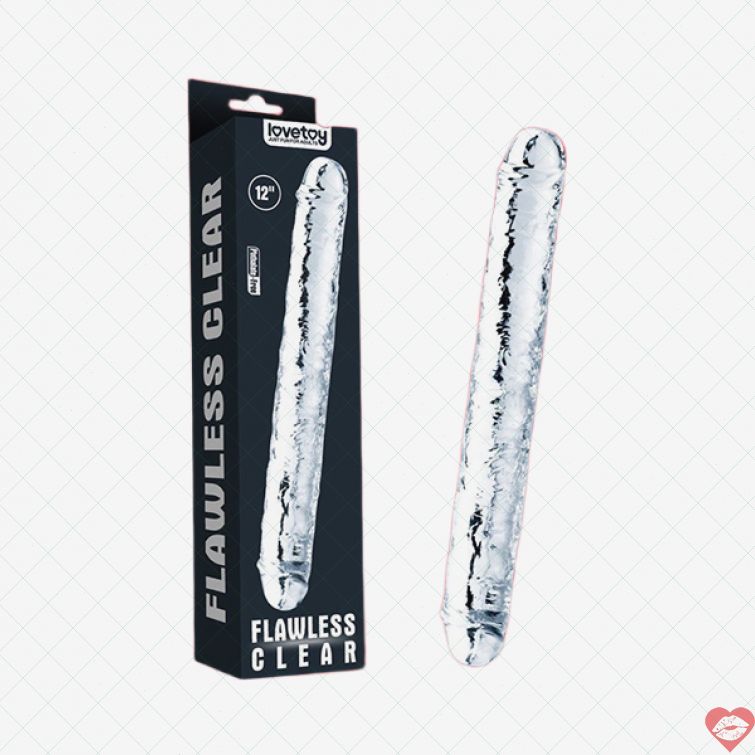 Dương vật giả 2 đầu Lovetoy 30cm mềm mịn 