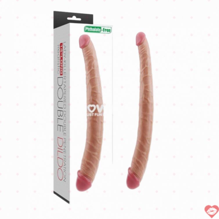 Dương vật giả 2 đầu Lovetoy mềm mại kích thích 