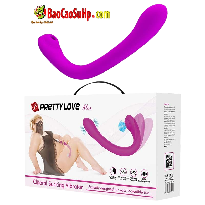  Thông tin Máy rung đa năng Baile Prettylove Patilla Alex cong hút và rung nhiều chế độ massage cho nữ  có tốt không? 