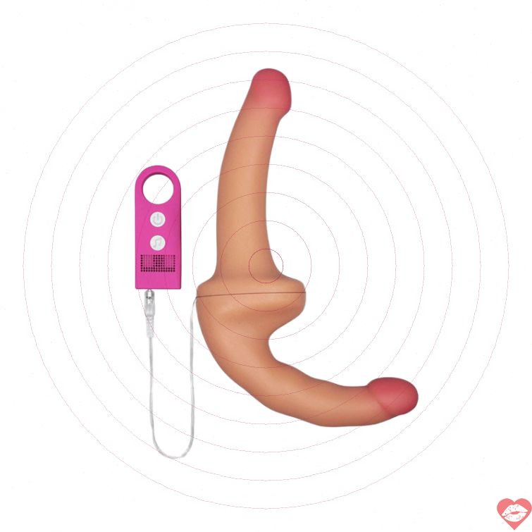 Dương vật giả 2 đầu rung điều khiển giọng nói 