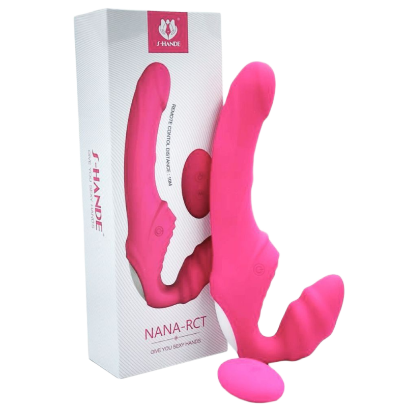  Bỏ sỉ Dương Vật Giả 2 Đầu Siêu Rung - Có Điều Khiển Từ Xa - Thích Hợp Cho Less - S-Hande  nhập khẩu 