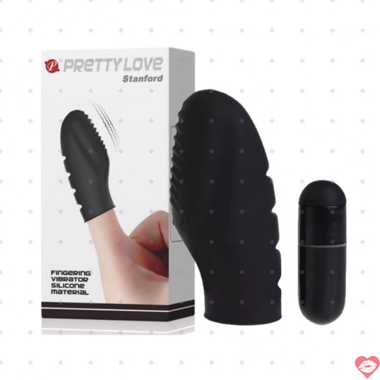 Ngón tay rung Pretty Love nhỏ gọn kích thích mạnh 