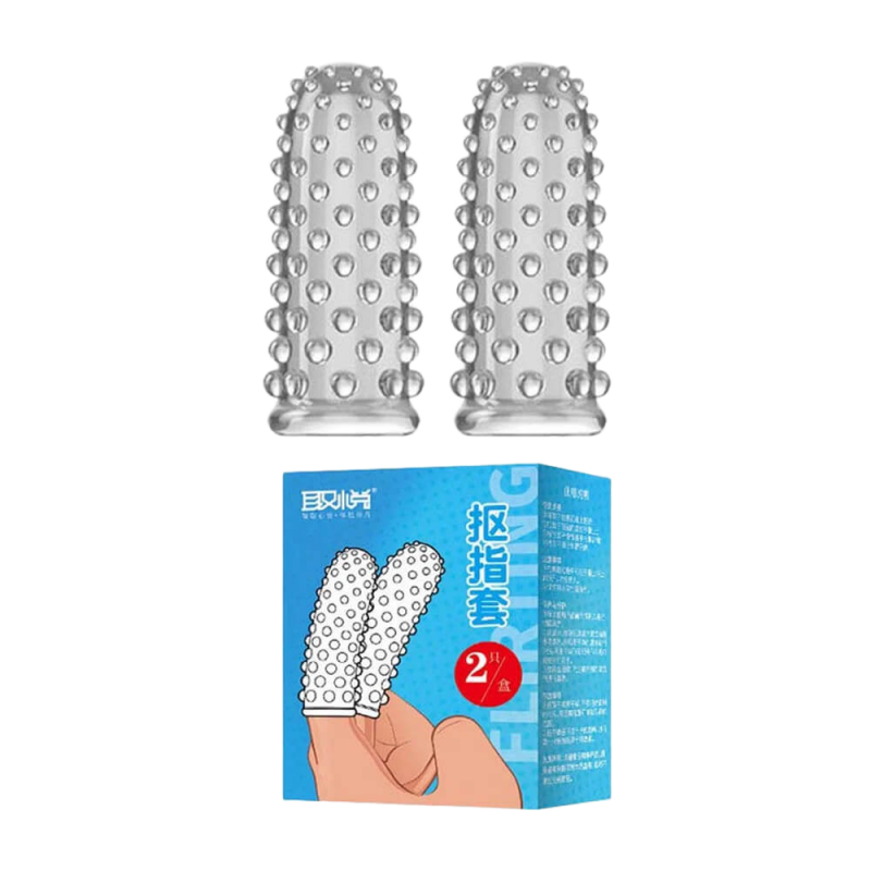  Đánh giá Bao cao su 2 ngón tay dài Aichao - Gai nổi lớn - Hộp 2 cái  hàng xách tay 