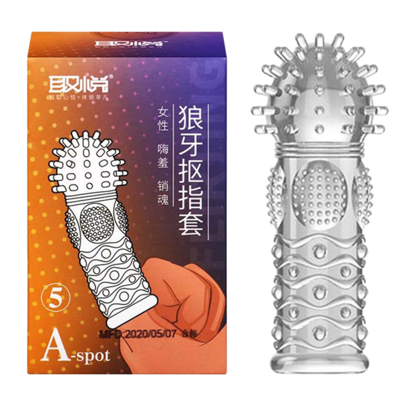  Nơi bán Bao cao su ngón tay Aichao A-spot 5 - Gai nổi lớn - Hộp 1 cái  loại tốt 