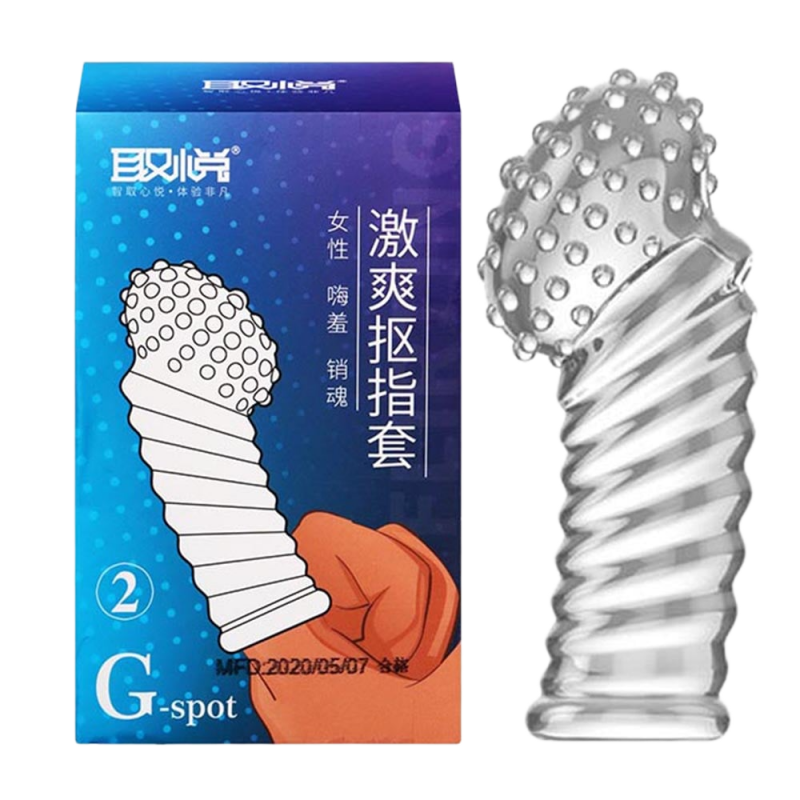  Đánh giá Bao cao su ngón tay dài Aichao G-spot 2 - Gai nổi lớn - Hộp 1 cái  chính hãng 