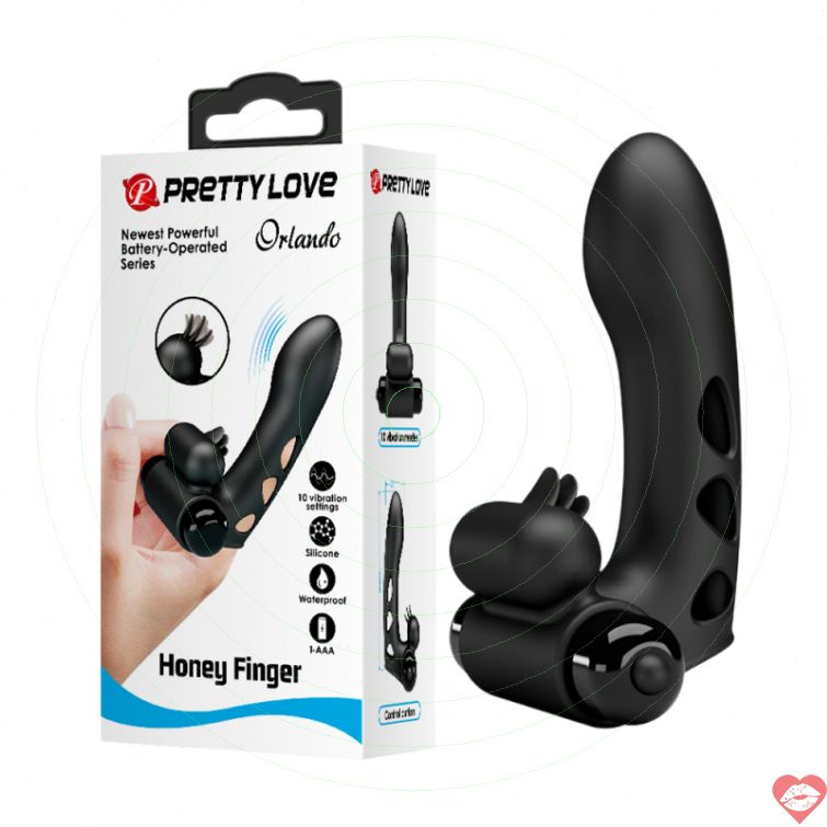 Pretty Love Orlando ngón tay rung 10 chế độ kích thích 