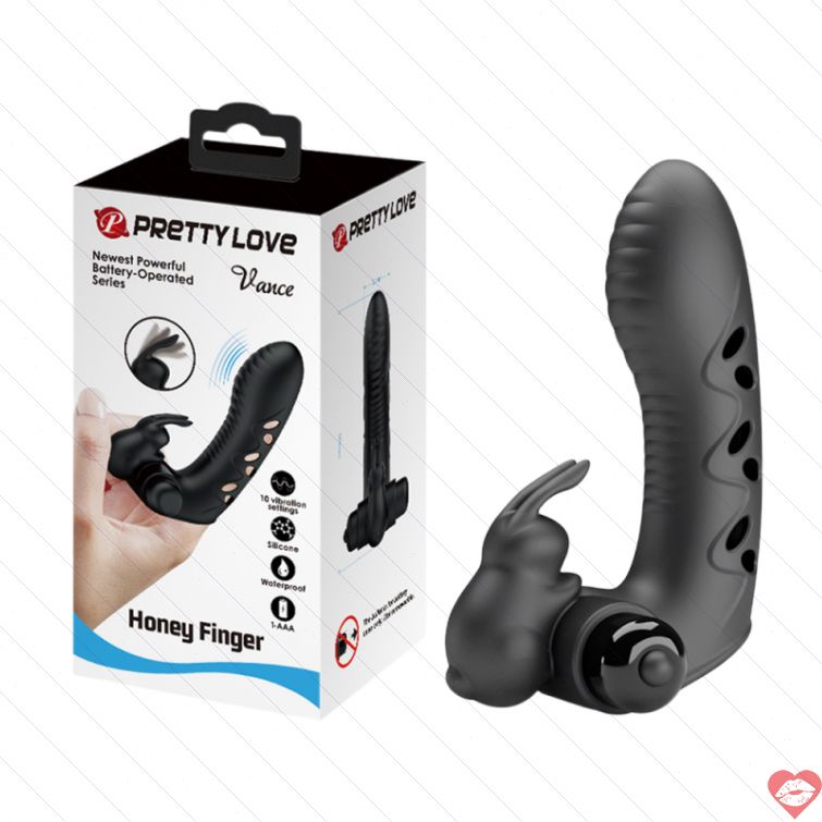 Ngón tay rung Pretty Love Vance 10 chế độ siêu kích thích 
