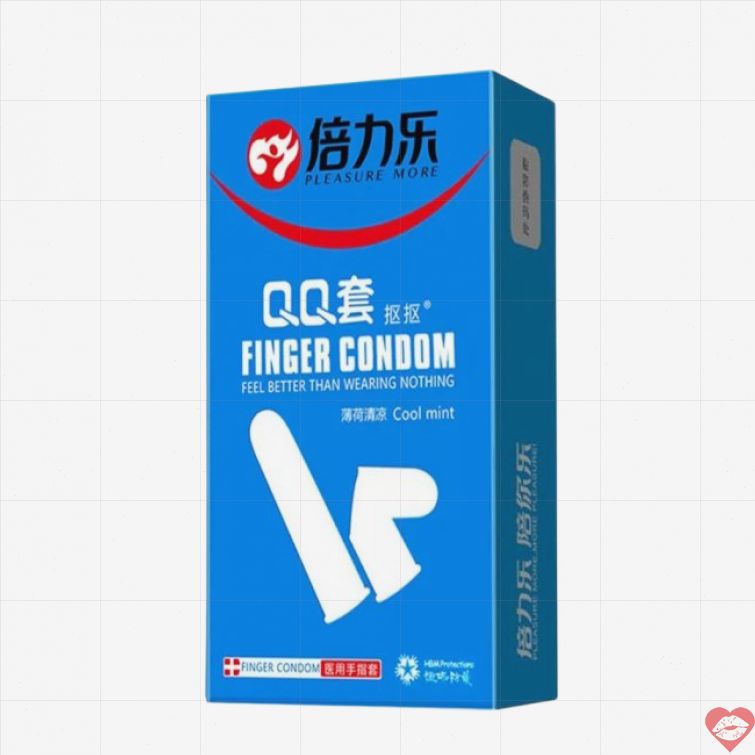 Bao ngón tay Beilile mát lạnh kích thích an toàn 