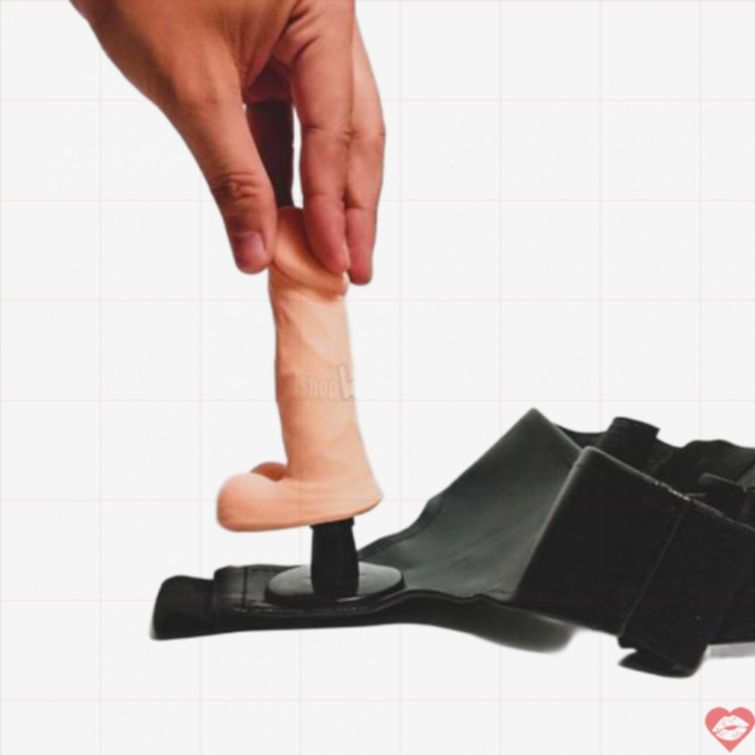 Dương vật dây đeo nhỏ mềm combo đôi kích thích 