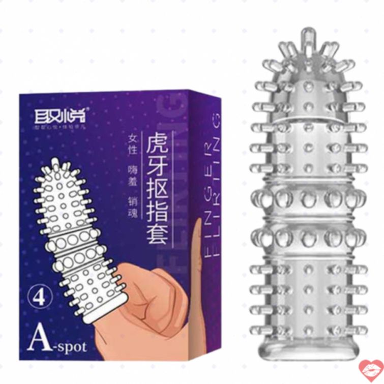 Bao cao su ngón tay gai Aichao kích thích điểm G 