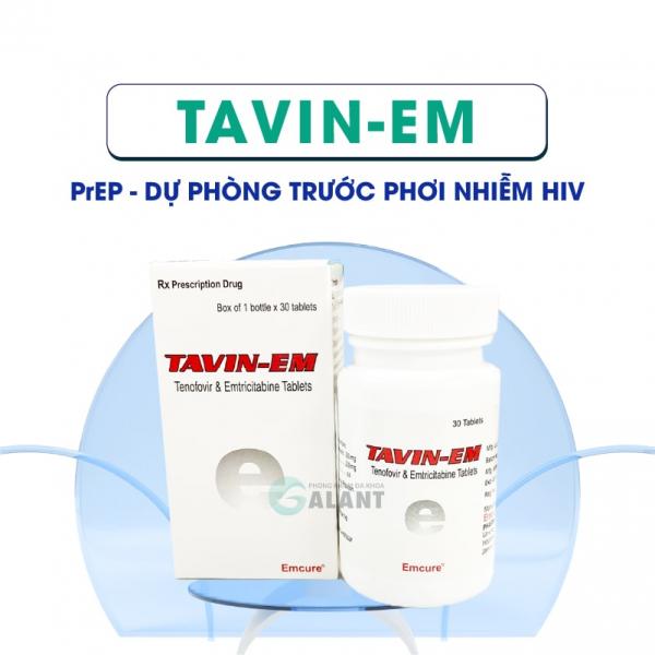  Phân phối Thuốc Tavin-em Prep tablets viên uống dự phòng phơi nhiễm HlV lọ 30 viên  mới nhất 