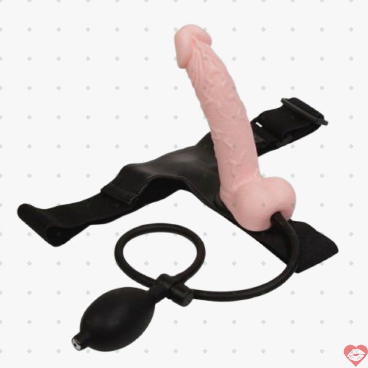 Dương vật giả Ultra Harness dây đeo bơm hơi 