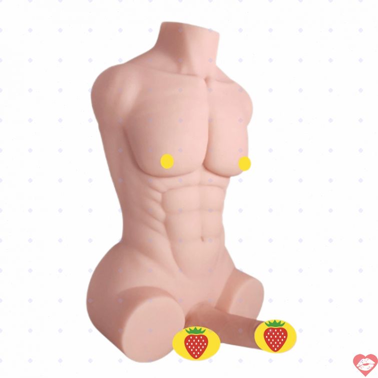 Búp bê nam bán thân silicon nhỏ gọn tiện dụng 