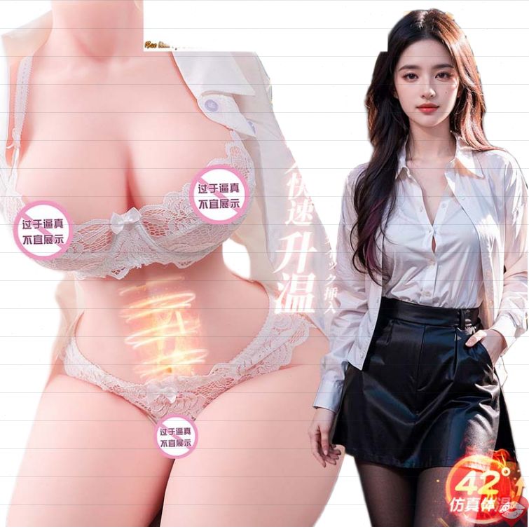 Búp bê bán thân Felicia 72cm phát nhiệt siêu thật 