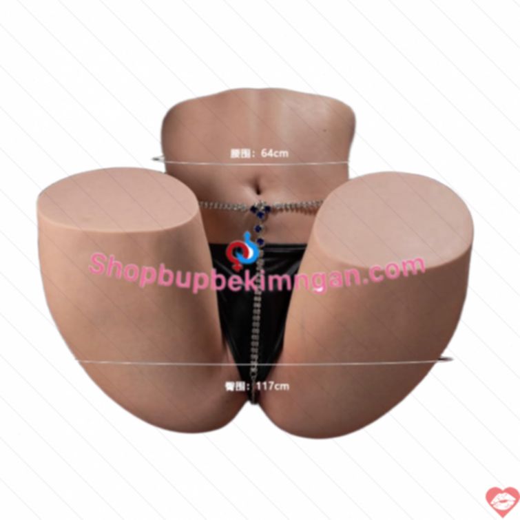 Mông giả nguyên khối 17kg cao cấp siêu thật 