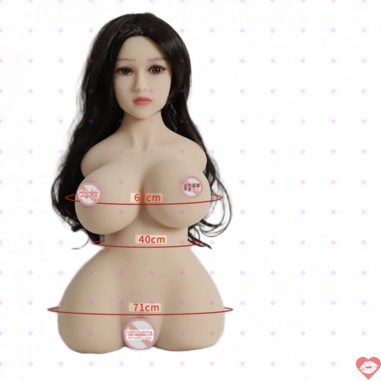 Búp bê bán thân Z103 nhỏ gọn silicon chân thực 