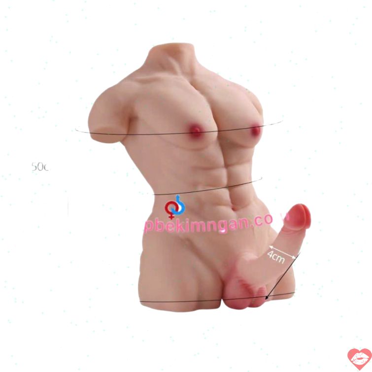 Búp bê bán thân tích hợp dương vật 20cm độc đáo 