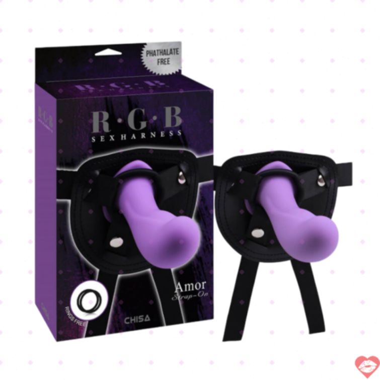 Dương vật dây đeo Chisa Amor strap on cao cấp 