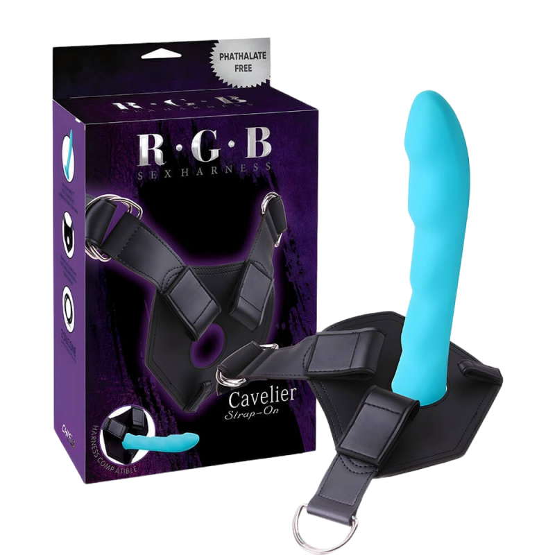 Cung cấp Dương vật giả có dây đeo Chisa Cavelier Strap-on Blue  giá tốt 