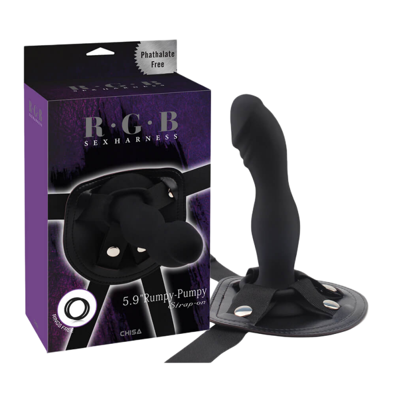  Nhập sỉ Dương vật giả có dây đeo Chisa Rumpy-Pumpy Strap-on  loại tốt 
