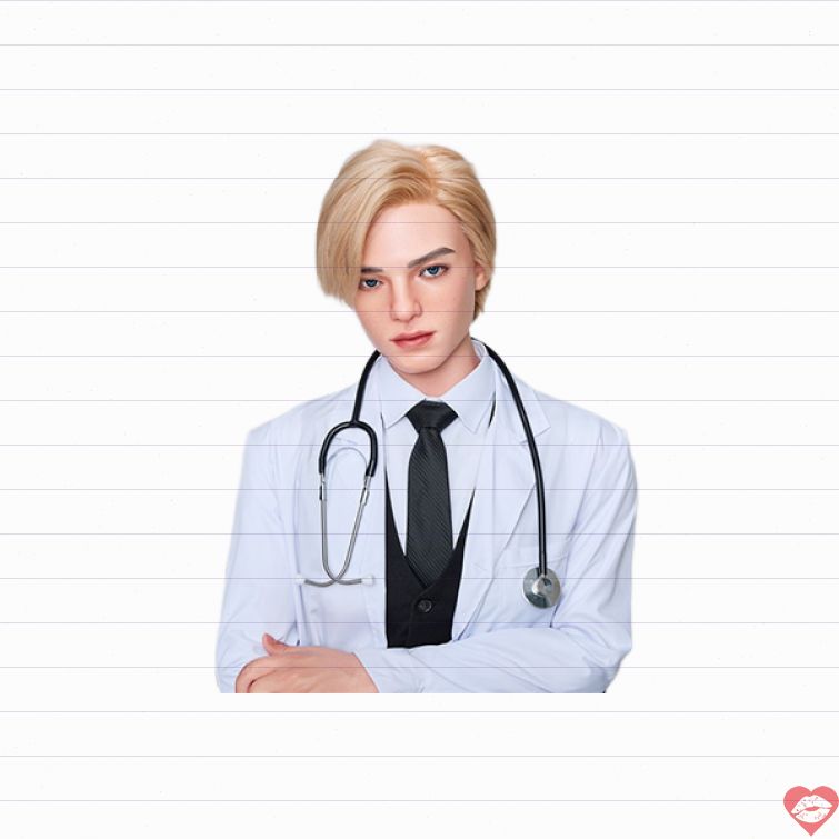 Búp bê nam bác sĩ 170cm điển trai như thật 