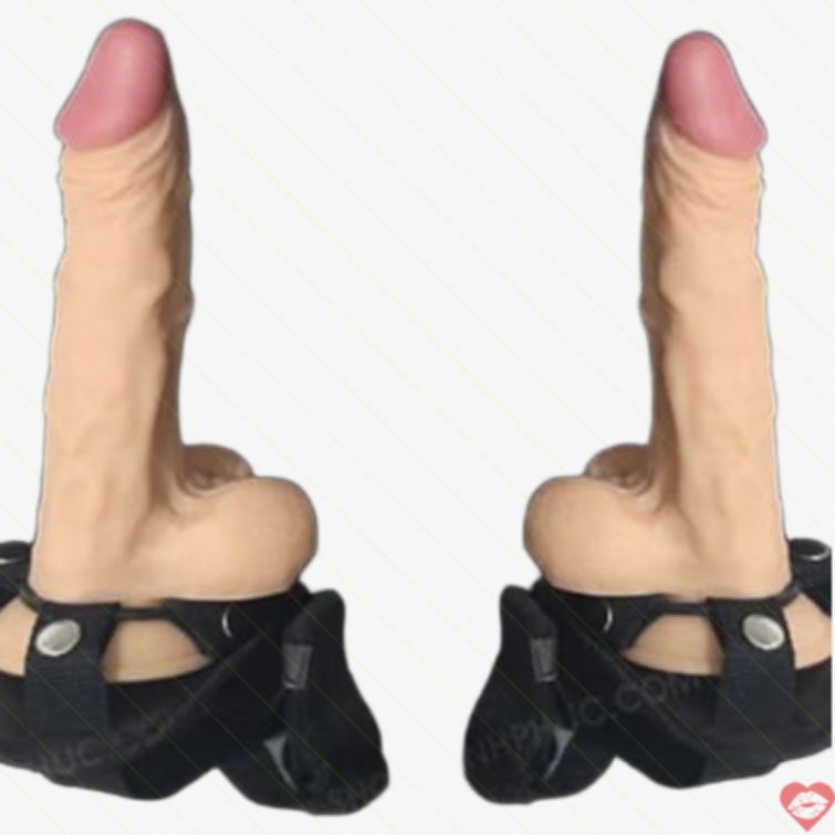 Dildo dây đeo đặc ruột siêu dài tăng khoái cảm 