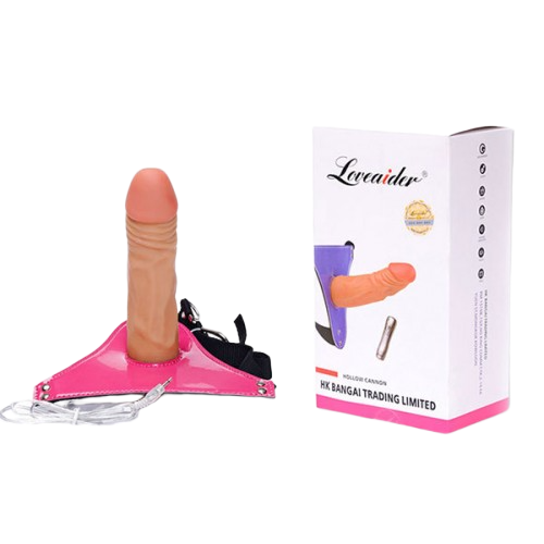  Sỉ Dương Vật Dây Đeo Rỗng Rung 7 Chế Đô Mềm Mịn Như Thật - Loveaider  chính hãng 