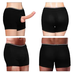  Bảng giá Quần Short Đeo Dương Vật Unisex Lovetoy Vải Cotton Co Giãn Cực Tốt  loại tốt 