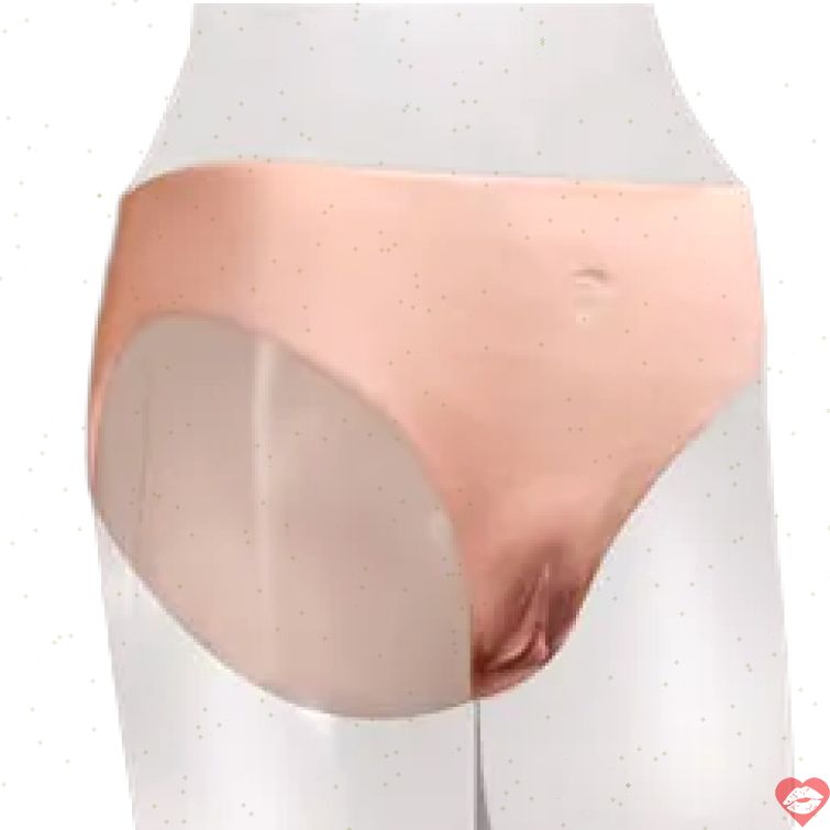 Quần silicon độn mông giấu dương vật siêu thật 