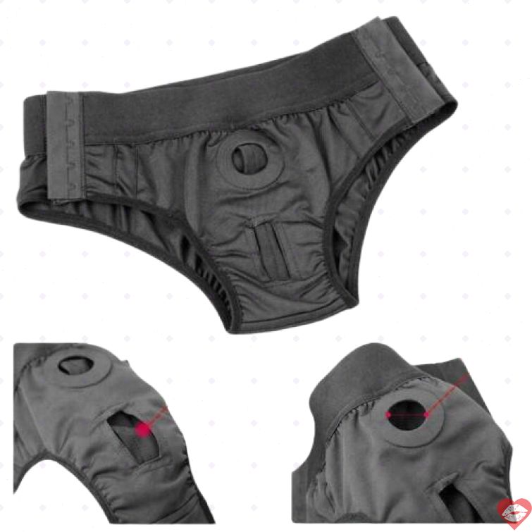 Quần lót gắn dương vật giả tiện dụng cho les 